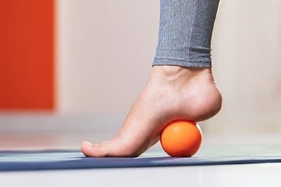 lacrosse ball massage foot