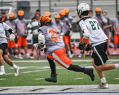 how to play man down defense in lacrosse