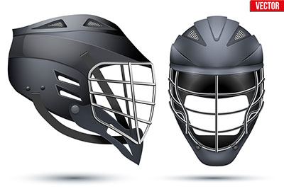 best lacrosse goalie helmets throat protectors