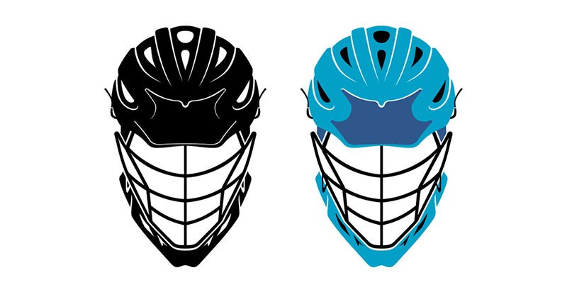how do you spray paint a lacrosse helmet