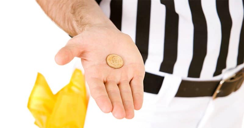 lacrosse coin toss rules